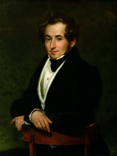 Portrait of Vincenzo Bellini by Pietro Lucchini